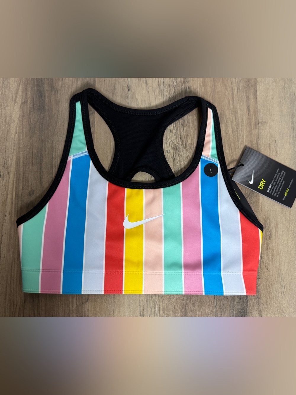 Nike Reversible Sports Bra (Girls L) - Picture 1 of 7